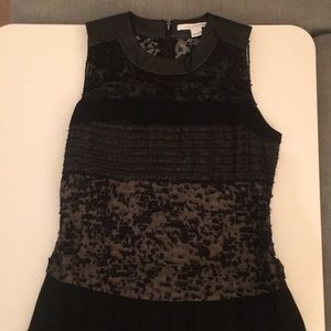 Diane von Furstenberg Black Cocktail Dress
